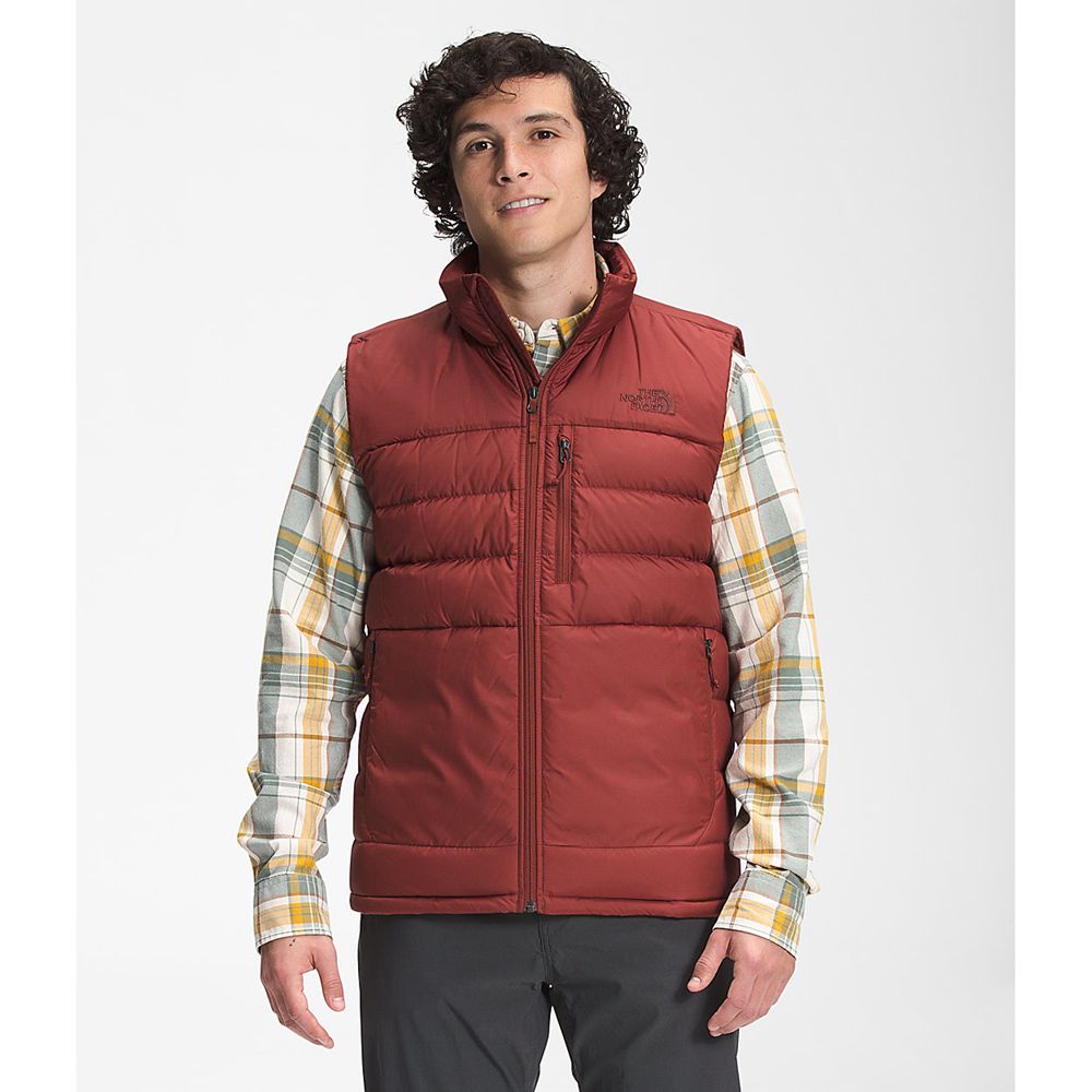 The North Face Vests Mens Australia - The North Face Aconcagua 2 Red (ZVC-157296)